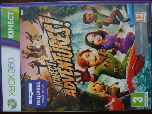 X-5 Xbox 360 Eredeti Játék : Kinect Adventures ( karcmentes )
