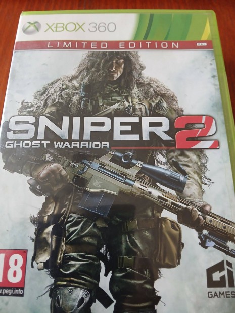 X-67 Xbox 360 Eredeti Játék : Sniper Ghost Warrior 2 ( karcmentes)