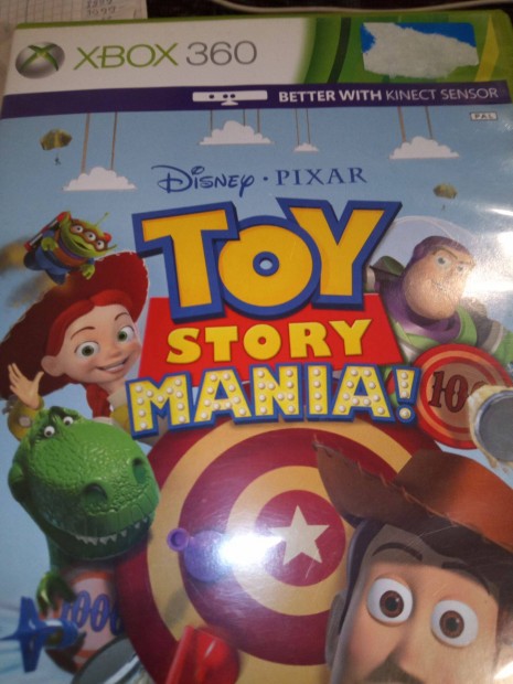 X-72 Xbox 360 Eredeti Jtk : Disney Pixar Toy Story Mania