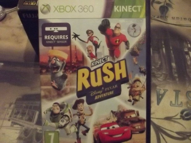 X-83 Xbox 360 Eredeti Jtk : Kinect Rush Disney Pixar Adventures 5 j