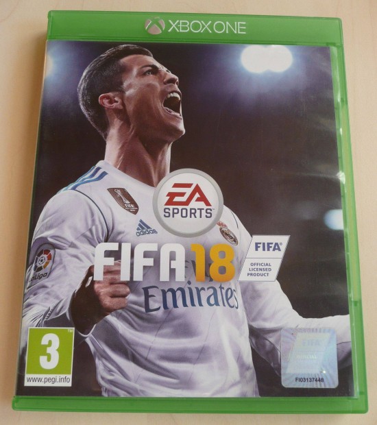 X Box ONE FIFA 18 Jtk