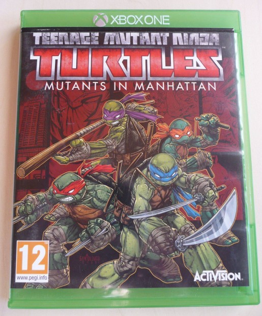 X Box ONE Teenage Mutant NINJA Turtles Mutants IN Manhattan Jtk