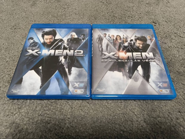 X-Men 2-3. Blu-ray 