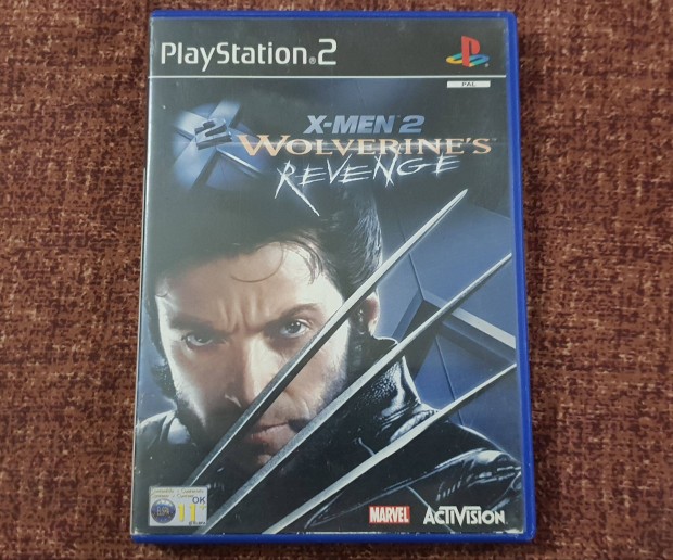 X-Men 2 Wolverine's Revenge Playstation 2 eredeti lemez ( 5000 Ft )