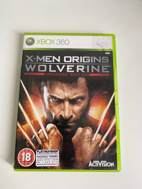 X Men Origins Wolverine Farkas Xbox 360