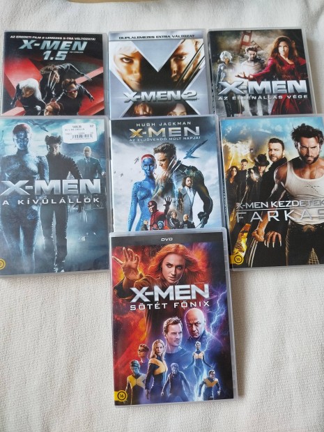 X-Men dvd csomag 7 film 9dvd 