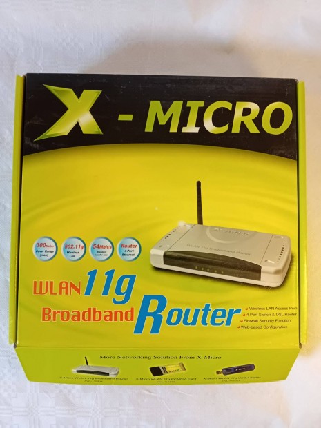 X-Micro Router elad