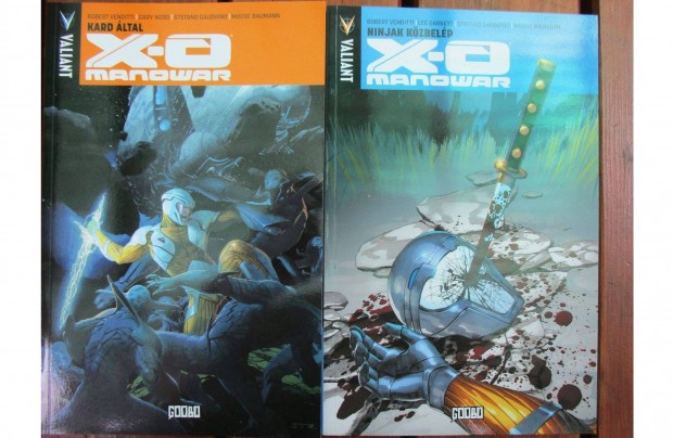 X-O Manowar 1-2. kötet képregény