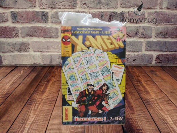 X-men 29. 1995/8. (fólia+hátlap)