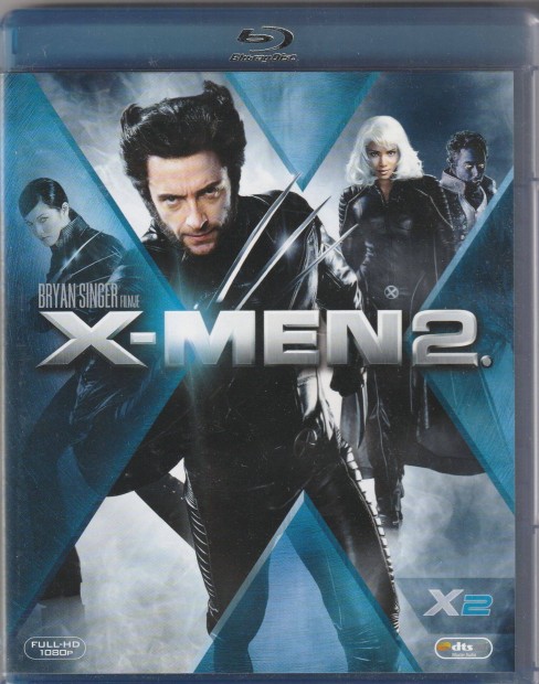 X-men 2. Blu-Ray 2 lemezes