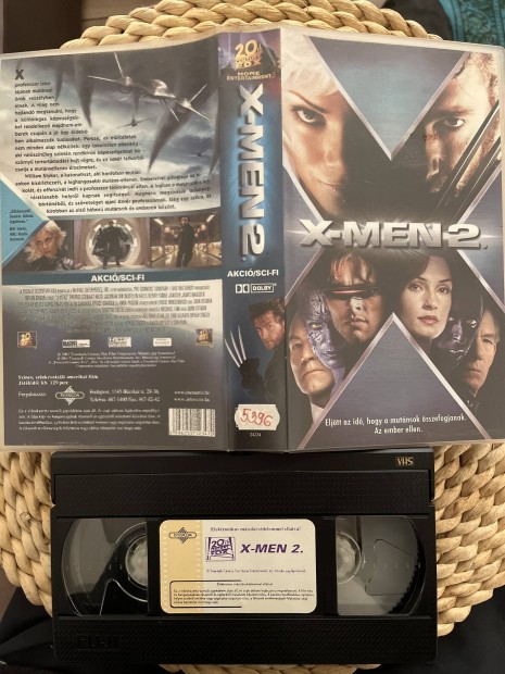 X men 2 vhs.   