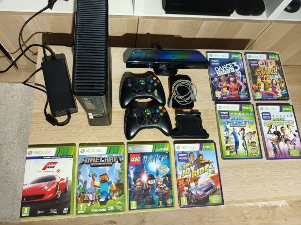 Xbox360 250GB Rgh, Dualboot, Kinect, +500GB HDD