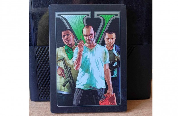 Xbox360 Grand Theft Auto V - Steelbook - Fmtokos - Foxpost OK