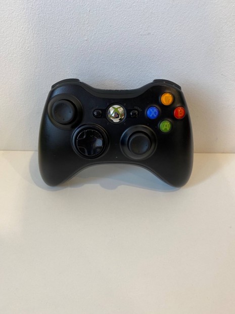Xbox360 Xbox 360 Fekete Kontroller Joystick jszer Fekete Wireless