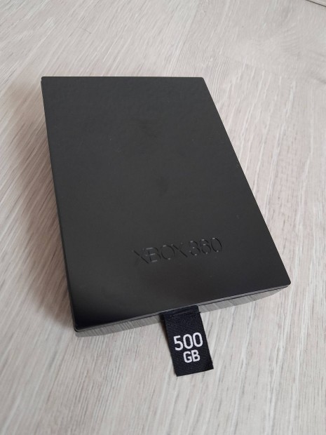 Xbox 360 500 GB belső tárhely, HDD, merevlemez