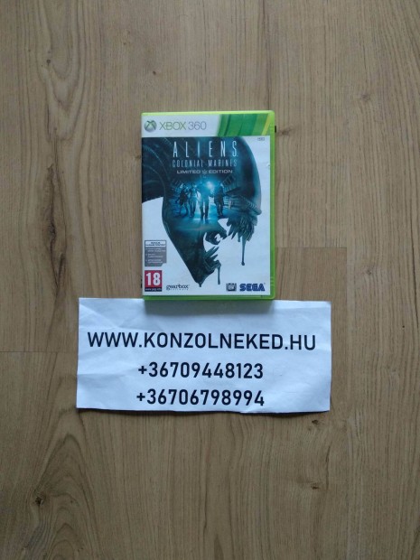 Xbox 360 Aliens Colonial Marines