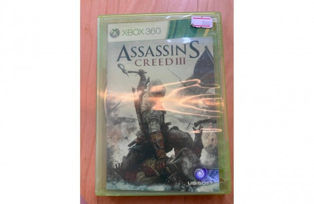 Xbox 360 Assassin's Creed III (hasznlt)