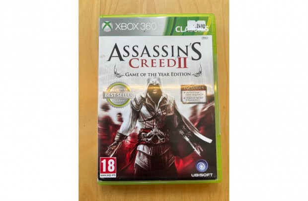 Xbox 360 Assassin's Creed II (hasznlt)