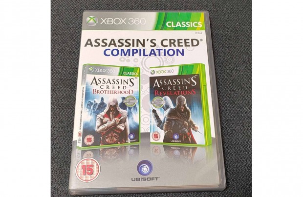 Xbox 360 Assassins Creed Compilation (2 jtk) - tesztelt - Foxpost OK