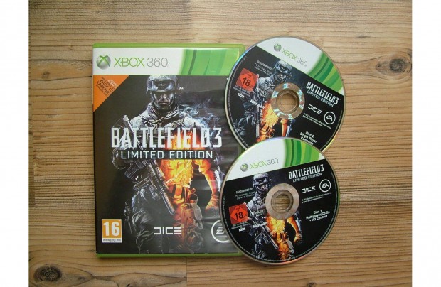 Xbox 360 Battlefield 3 Limited Edition jtk Xbox One is