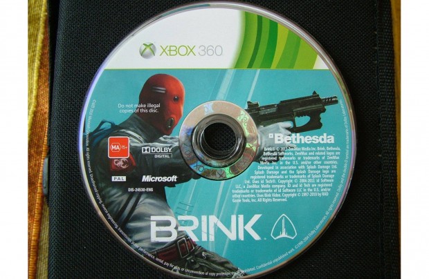 Xbox 360 Brink jtk