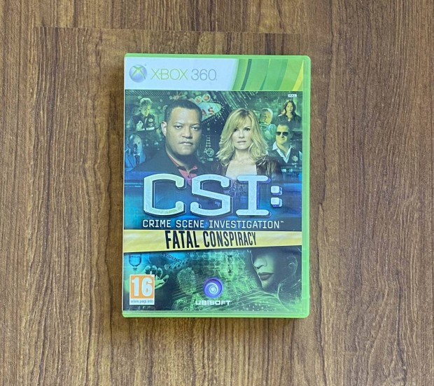 Xbox 360 CSI Crimce Scene Investigation Fatal Conspiracy