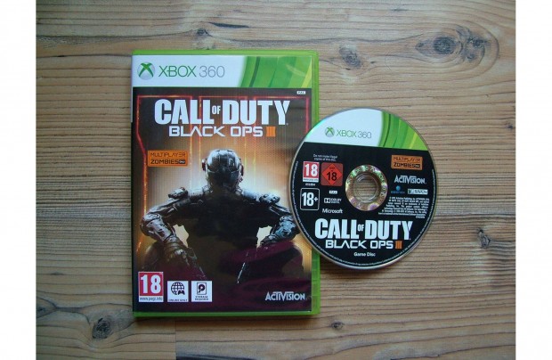 Xbox 360 Call of Duty Black OPS III jtk