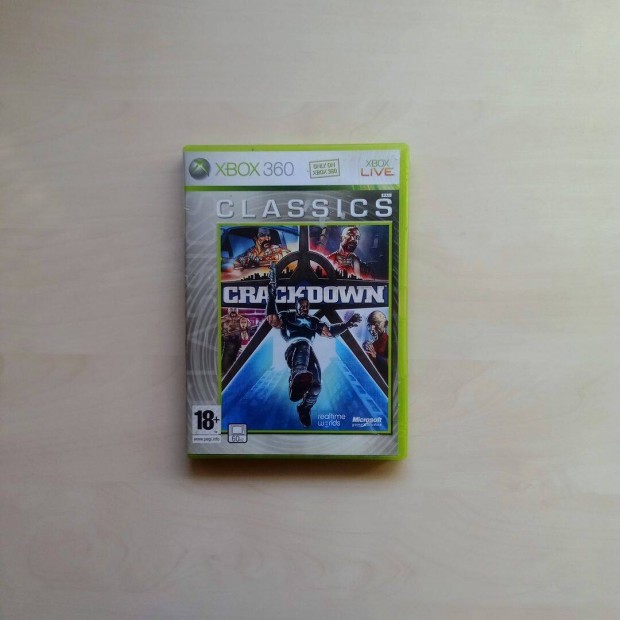 Xbox 360 Crackdown jtk elad