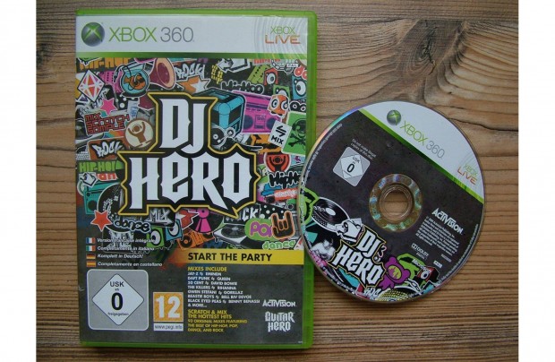 Xbox 360 DJ Hero jtk