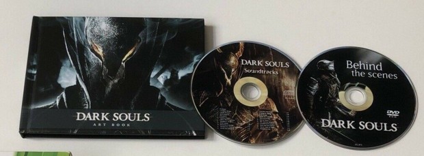 Xbox 360 Dark Souls Art book + extra lemezek