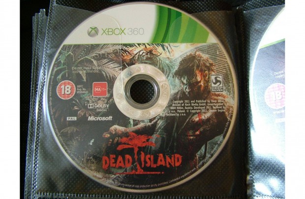 Xbox 360 Dead Island jtk