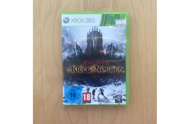 Xbox 360 Der Herr Der Ringe Der Krieg Im Norden Hasznlt