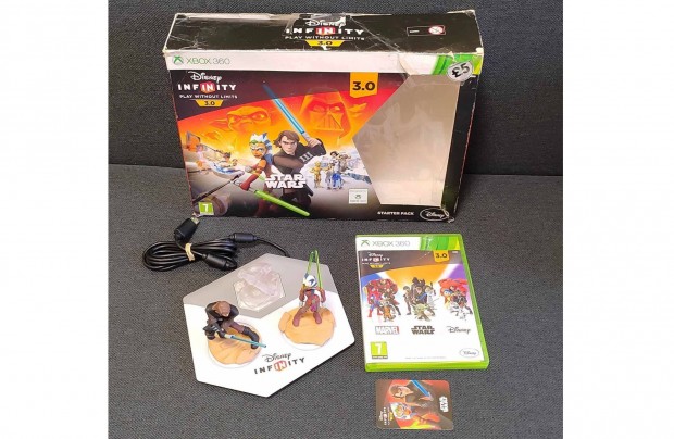 Xbox 360 Disney Infinity szett dobozban jtkkal portllal