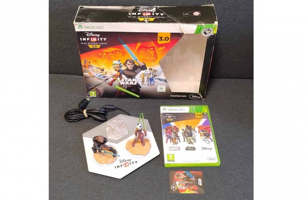 Xbox 360 Disney Inifity 3.0 dobozban kompletten -