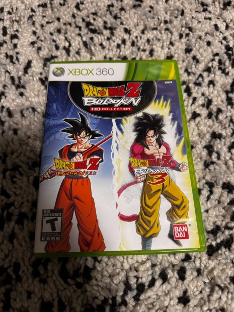 Xbox 360 Dragon Ball Z Budokai HD collection, kt jtk egybe