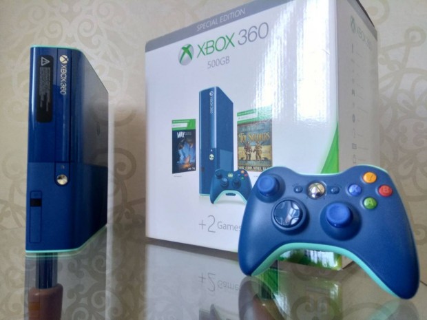 Xbox 360 E Limitlt Kk 500GB dobozos Rgh! 83 jtk! Gari! xbox360