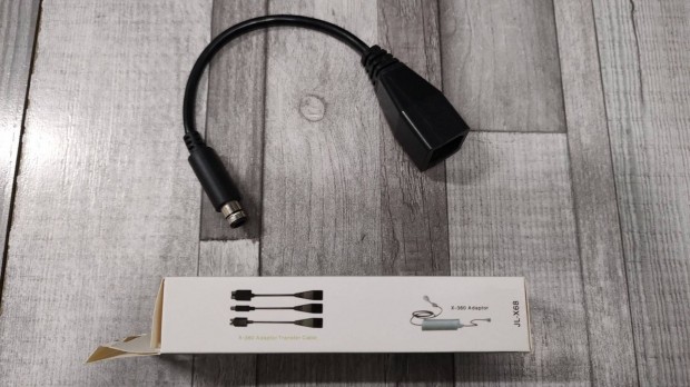 Xbox 360 FAT Tápegységhez Xbox 360 E Slim Átalakító Kábel