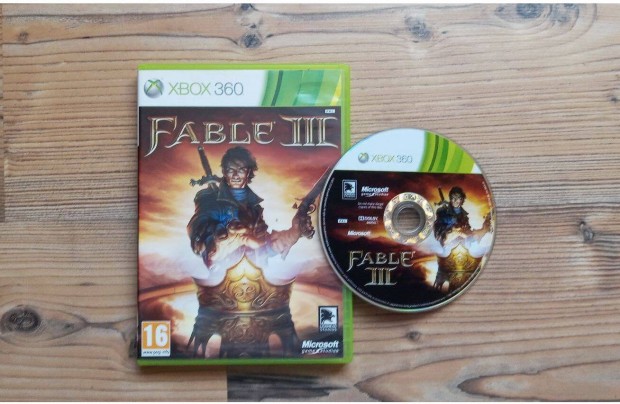 Xbox 360 Fable III jtk Fable 3 Xbox One is