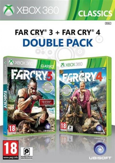 Xbox 360 Far Cry 3 + Far Cry 4 (Double Pack)