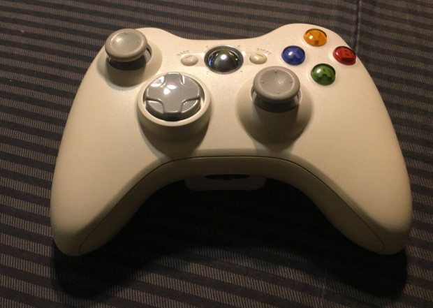 Xbox 360 Fehér White Edition géphez Vezeték nélküli Joy, Kontroller