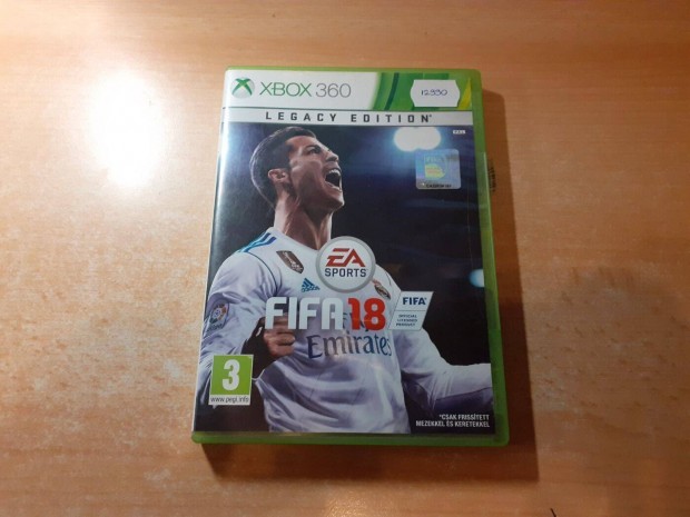 Xbox 360 Fifa 18 Legacy Edition Jtk !