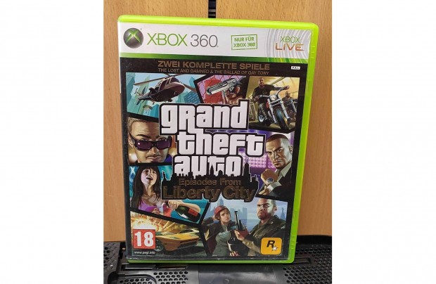 Xbox 360 GTA 4 + GTA Eflc jtk - Tesztelt-teleptett