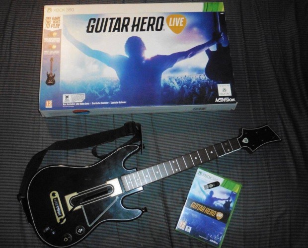 Xbox 360 Guitar Hero Live Vezetk nlkli gitr, Jtkkal