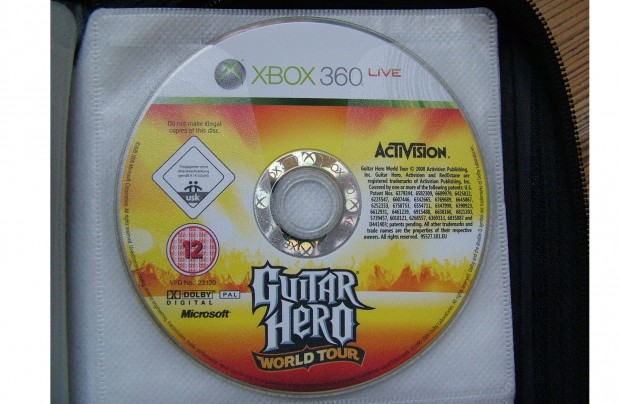 Xbox 360 Guitar Hero World Tour jtk