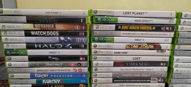 Xbox 360 Gyri lemezek 5db-ot fizetsz 6db-ot vihetsz!