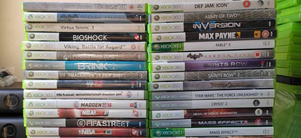 Xbox 360 Gyri lemezek - szp llapotba -