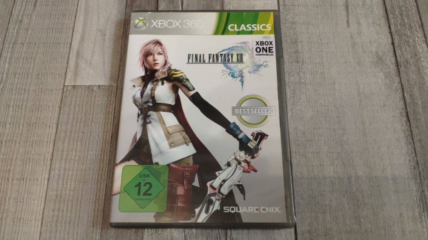 Xbox 360 Játék: Final Fantasy XIII - Xbox One És Series X Kompatibilis
