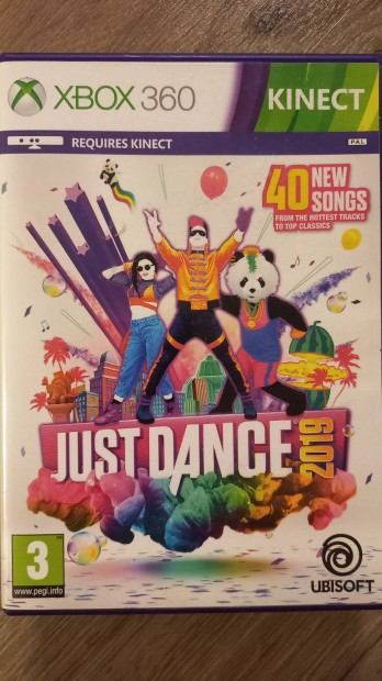 Xbox 360 Just Dance 2019 eredeti lemez! 