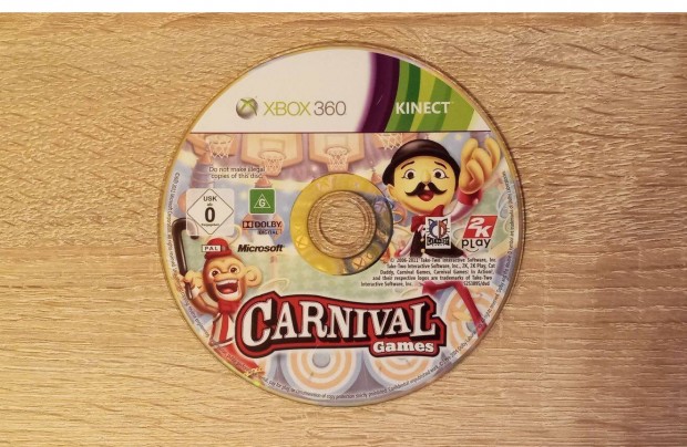 Xbox 360 Kinect Carnival Games jtk