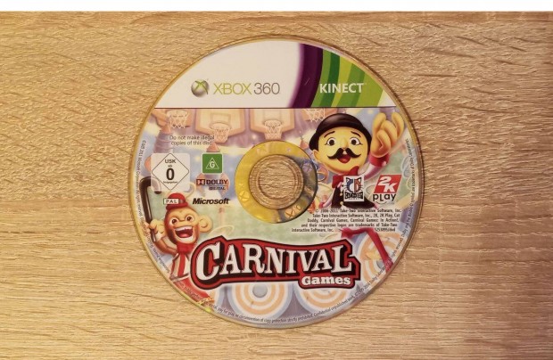 Xbox 360 Kinect Carnival Games jtk